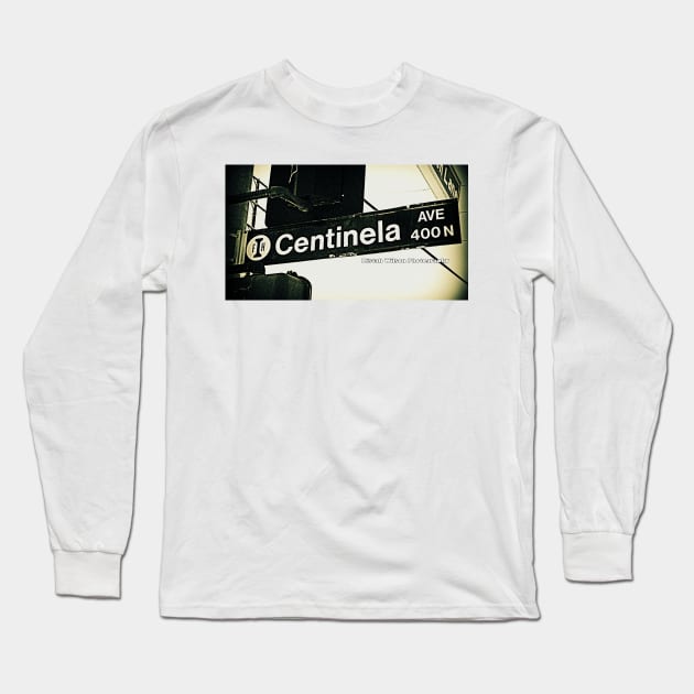 Centinela Avenue3, Inglewood, California by Mistah Wilson Long Sleeve T-Shirt by MistahWilson